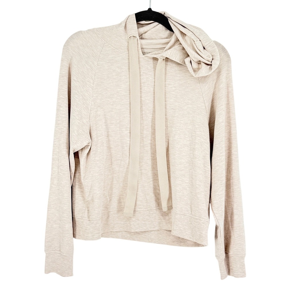 Majestic Filatures French Touch Soft Hoodie Beige XS Athleisure Minimalist Coast